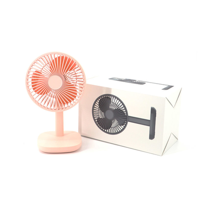 400mm Rechargeable Table Fans Plastic Material 3-12 Hours Use Time