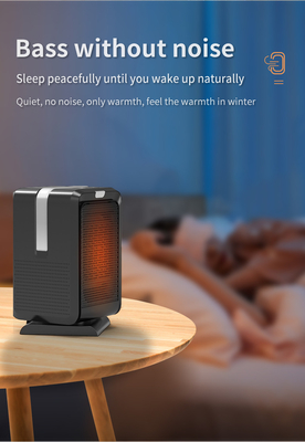 1000W Mini Home Desktop Heater Fan PTC Ceramic Heating Portable Carry Handle