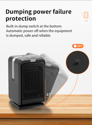 Home Intelligent Desktop Heater Fan ABS PC Flame Retardant Air Electric Heater