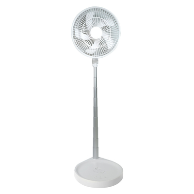 Home USB Mini Portable Foldable Fan Low Noise Emergency Light Foldable Rechargeable Fan