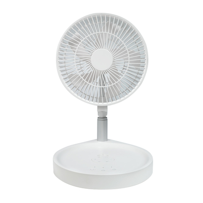 Home USB Mini Portable Foldable Fan Low Noise Emergency Light Foldable Rechargeable Fan