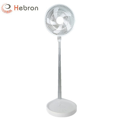 Customized USB Recargable Folding Floor Fan Foldaway Telescopic Pedestal Fan