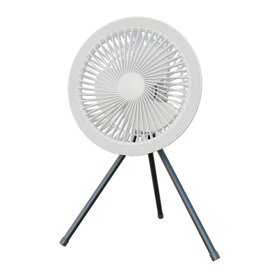 Outdoor Tripod Pedestal Fan Night Light Multifunctional With DC Motor