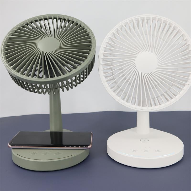 HEBRONFAN Pedestal Table Fan With Adjustable Height Cooler Type